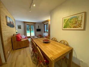 Dining - 3-room apartment with terrace, pets allowed and parking (Samoëns)