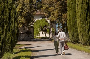 Entrada al alojamiento