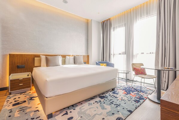 Suite | Seprai premium, bantalan ekstra lembut, minibar, dan brankas