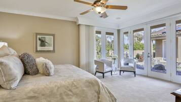 5 dormitorios, escritorio, tabla de planchar con plancha y wifi