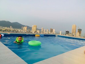 Piscina na cobertura