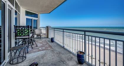 🏖️Luxury Oceanfront | Huge Balcony | Incredible Amenities | Ocean Blue 902🏖️