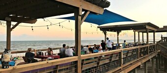 Front Row, Fire Pit & Miles of Sand & Surf!