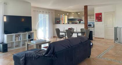 Superbe appartement de centre ville dans calme jardin privatif