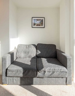 Basic Apartment, 1 Queen Bed with Sofa bed | Living area