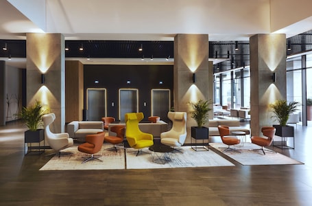 Sala de estar en el lobby