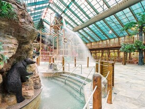 Indoor pool, outdoor pool