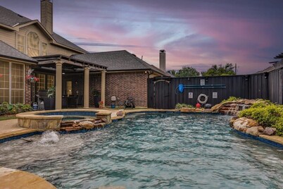 Creekside Charm w/ Pool, Backyard Oasis, Patio