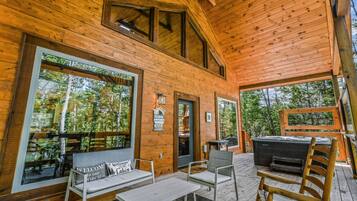 Cabin, 2 Bedrooms | Terrace/patio