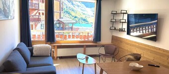 4-person 1-bedroom apartment in the center of the lake