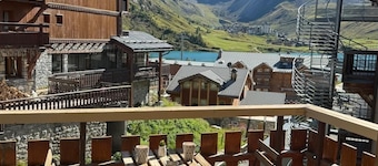 4-person 1-bedroom apartment in the center of the lake