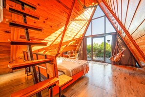 Executive-Studio (Premium Wooden A Cottage) | Bettwäsche aus ägyptischer Baumwolle, hochwertige Bettwaren