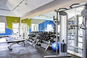 Fitnessbereich