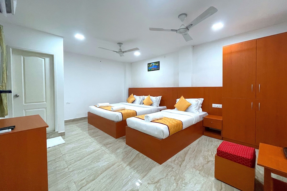 1 bedroom, hypo-allergenic bedding, in-room safe, individually decorated