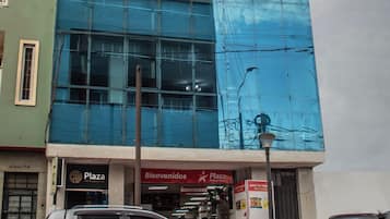 Voorkant van accommodatie