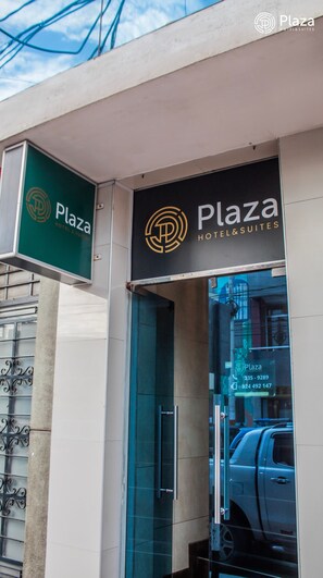 Façade de l’hébergement