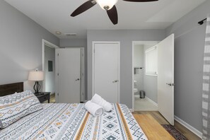 3 bedrooms, iron/ironing board, free WiFi, bed sheets