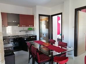Dining - Apartment with solarium (Pizzo)