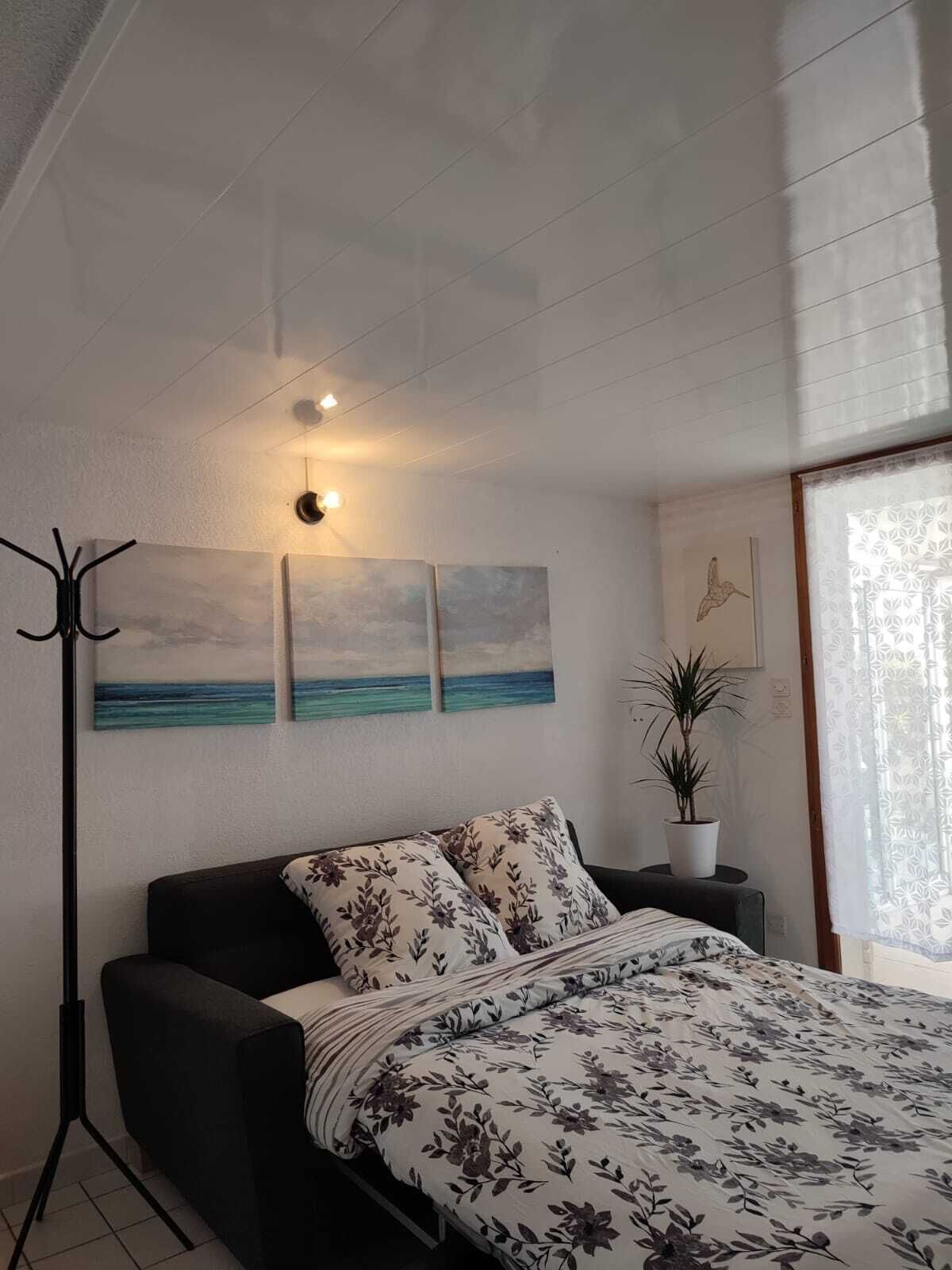 1 Schlafzimmer, Bügeleisen/Bügelbrett