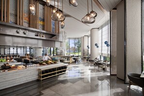 2 restaurants, breakfast, lunch, dinner served; Chinese cuisine - Qinhuangdao Marriott Resort (Qinhuangdao)