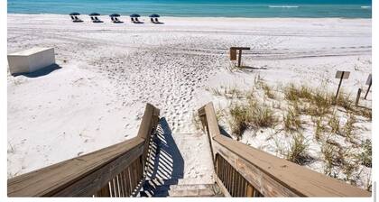 Gulf‑Front 3BR on 30A • Ground‑Floor • Steps to Pool & Beach