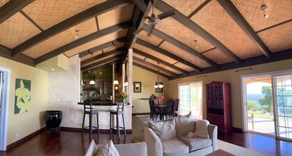 6.5 acres Oceanfront Estate with180-degree views of the deep blue Pacific Ocean!