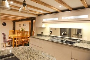 Cottage, Multiple Beds | Private kitchen - Cosy & Spacious Cottage in Scenic Village With Pub (Ashbourne)