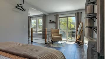 1 bedroom, iron/ironing board, travel crib, WiFi