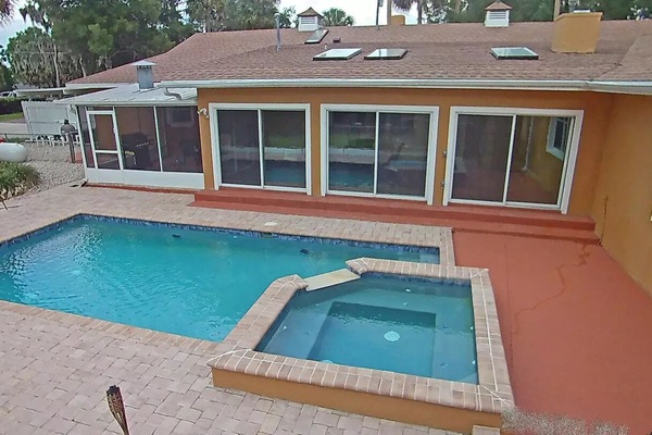 Pool not heated