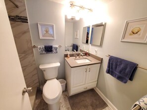 Condo, Multiple Beds, Private Pool, Beach View | Bathroom - Island House D222 (St. Augustine)