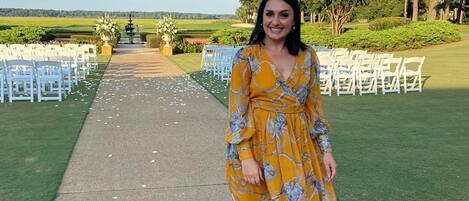 Área para banquetes al aire libre