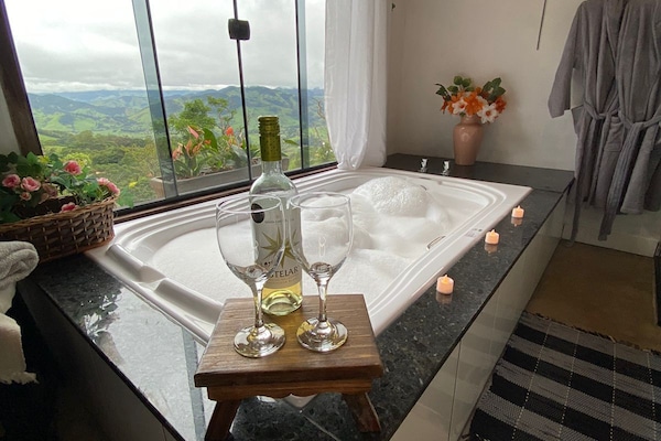 Chalé luxo | Wi-Fi de cortesia