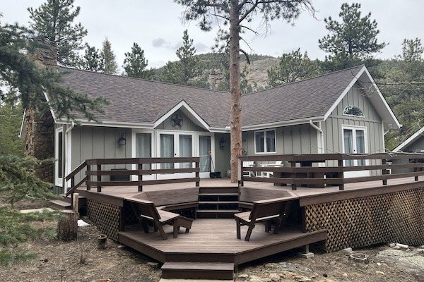 Exterior with deck entrance