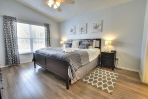 3 bedrooms, iron/ironing board, free WiFi, bed sheets