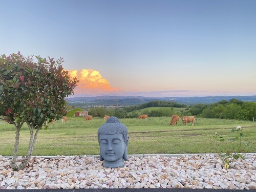 Private room with breathtaking view