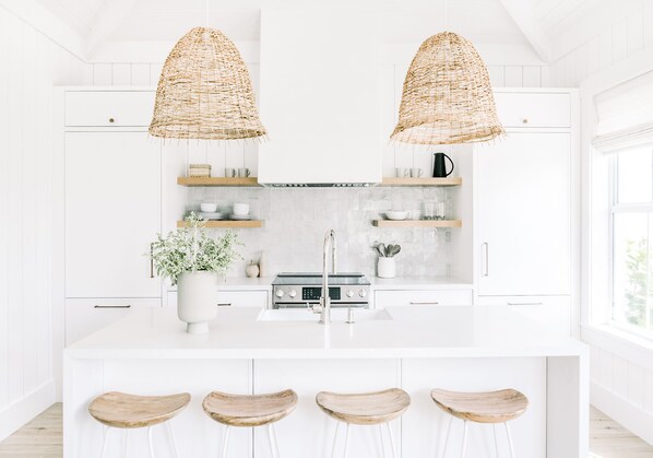 家庭村舍, 2 间卧室, 无烟房 | 私人厨房 | 冰箱、烤箱、炉灶、厨具/餐具