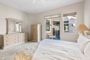 3 bedrooms, iron/ironing board, WiFi, bed sheets