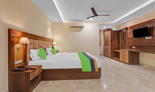 ห้องดีลักซ์ดับเบิล | โต๊ะทำงาน, Wi-Fi ฟรี