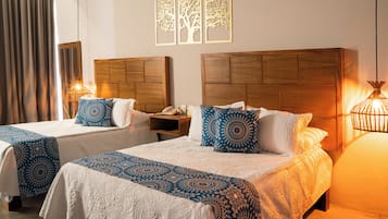 Quarto casal standard | Frigobar, cofres nos quartos, Wi-Fi de cortesia, roupa de cama