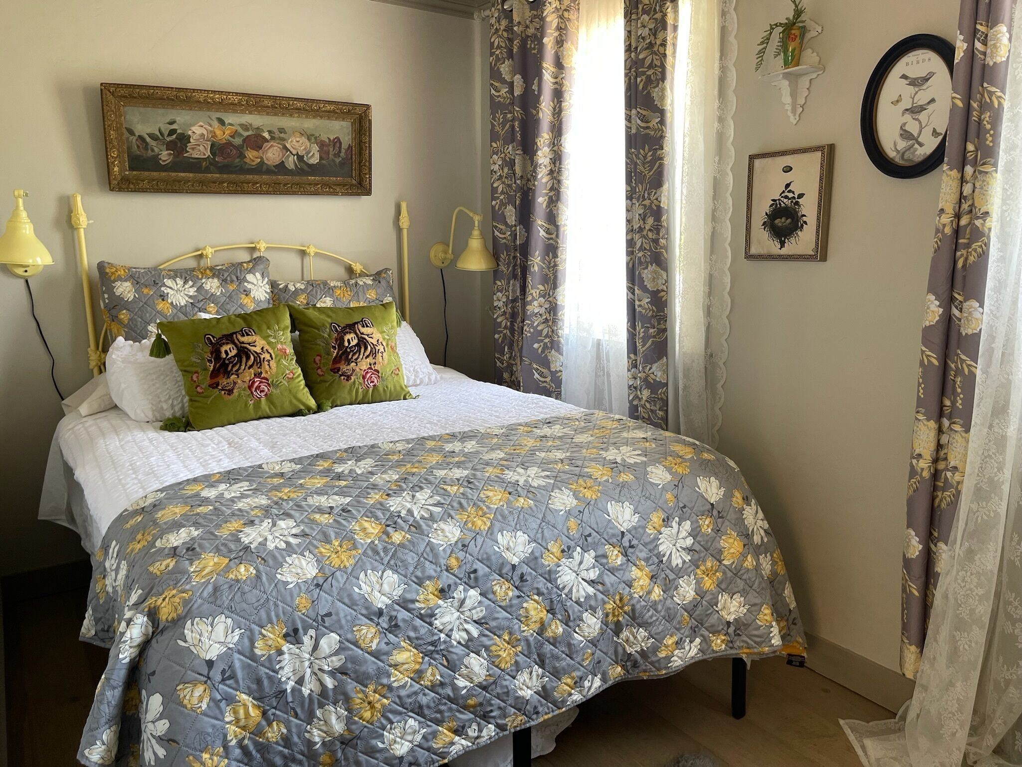 The Dentist Quarters | Premium bedding, pillowtop beds, individually decorated