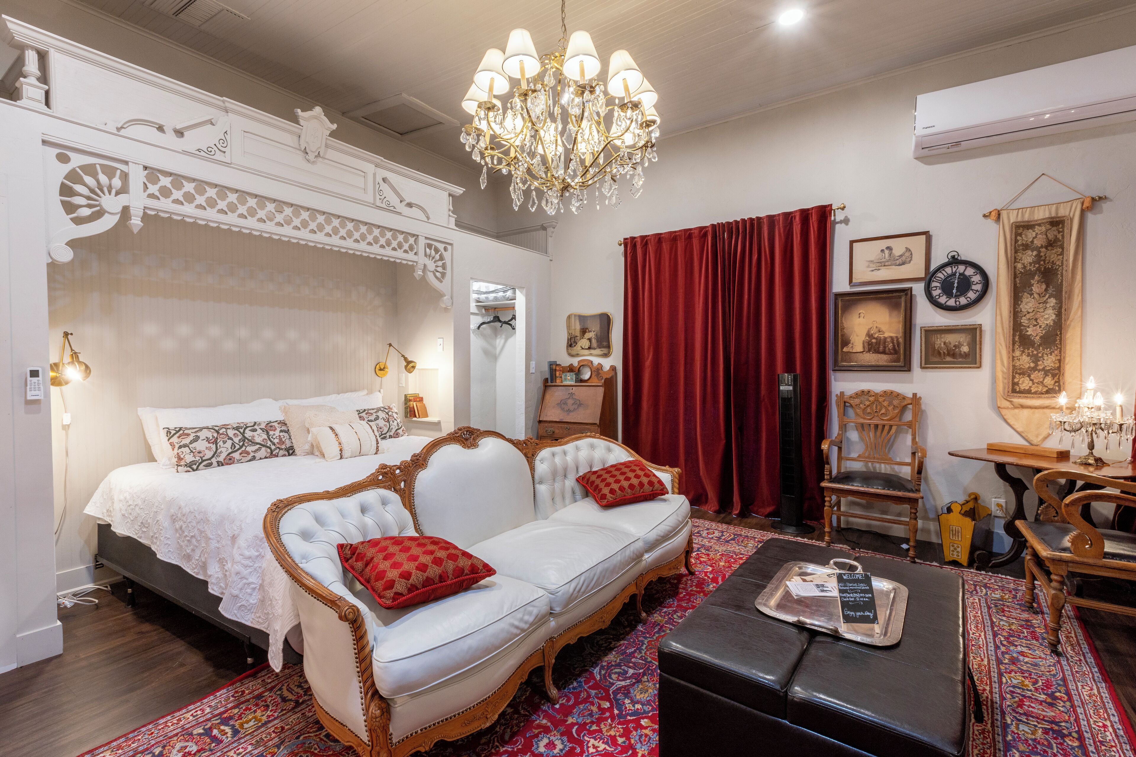 Honeymoon Suite | Premium bedding, pillowtop beds, individually decorated