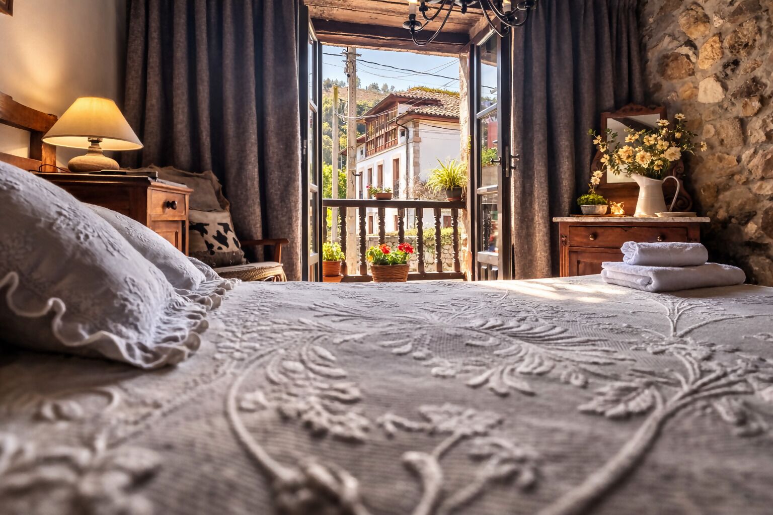 3 soverom, strykejern/-brett, reiseseng for barn og wi-fi (inkludert)