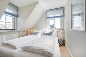 2 slaapkamers, een strijkplank/strijkijzer, wifi
