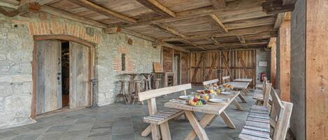 Restauration en plein air