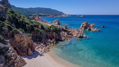 Casa Rosa Arancio:  wonderful seaview, shared pool, terraces and BBQ - Sardinia Unlimited