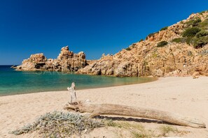 Beach - Casa Rosa Arancio: wonderful seaview, shared pool, terraces and BBQ - Sardinia Unlimited (Costa Paradiso)
