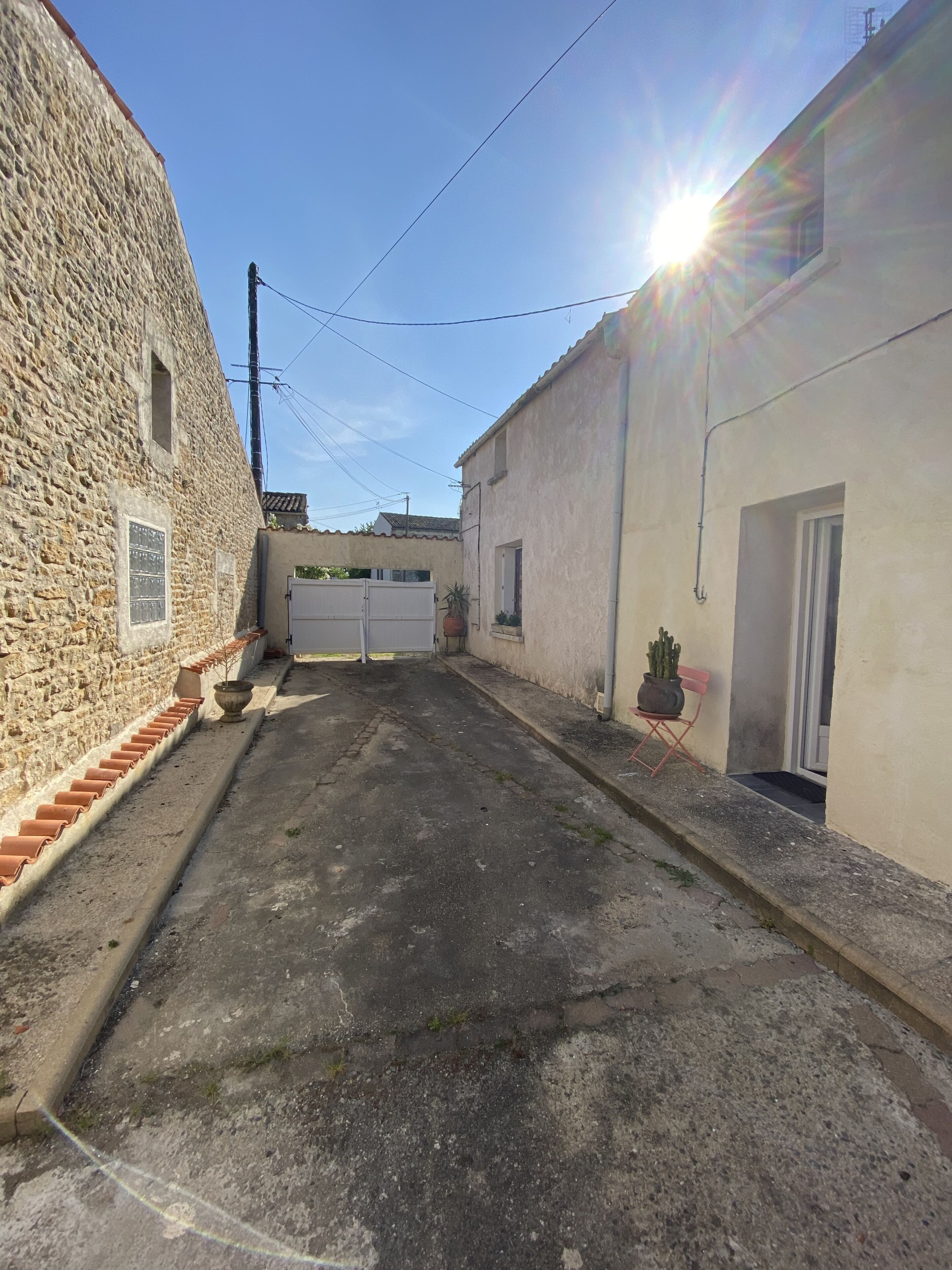 Enceinte de l’hébergement