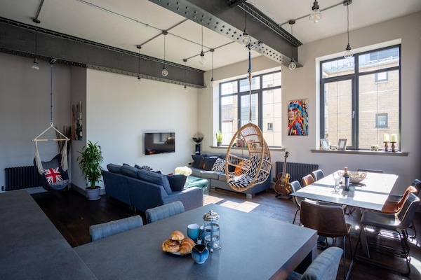 Luxury Loft, Private Bathroom (Manhattan Loft Apartment) | Interior