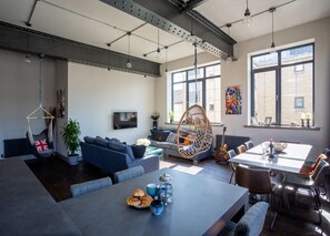 Loft superluxo, banheiro privativo (Manhattan Loft Apartment) | Parte interna