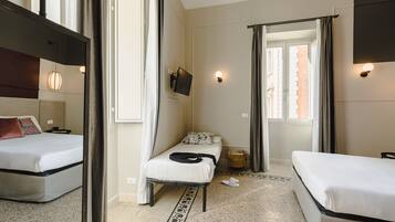 Executive-Dreibettzimmer | Daunenbettdecken, Betten mit Memory-Foam-Matratzen, Minibar, Zimmersafe